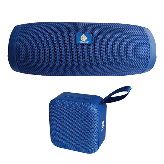 Pursonic Wireless Sound Duo – Portable & Peak Wireless Speakers for Immersive 360° Audio
