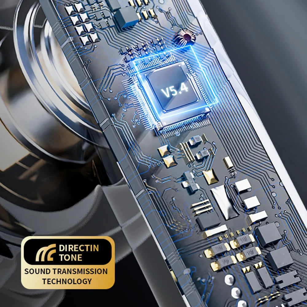 In-Ear Earbuds Wireless Earphones Bluetooth 5.4 Headphones ANC Noise Cancellation TouchScreen Bluetooth Earbuds With MIC